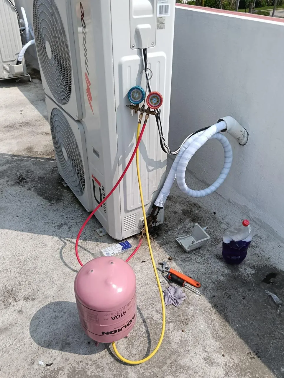 Mantenimiento de aire acondicionado en Villahermosa Tabasco